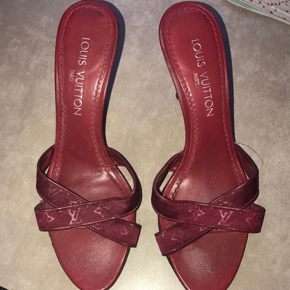 vintage Louis Vuitton heels